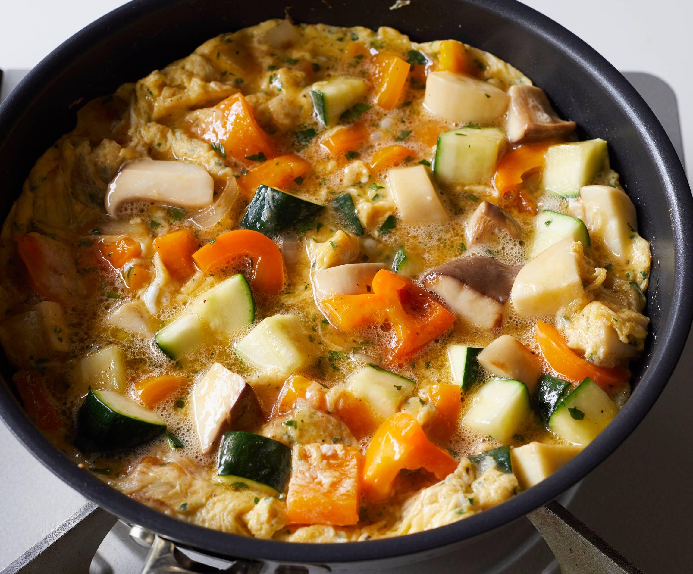 メインのおかずを小さなフライパンひとつで！