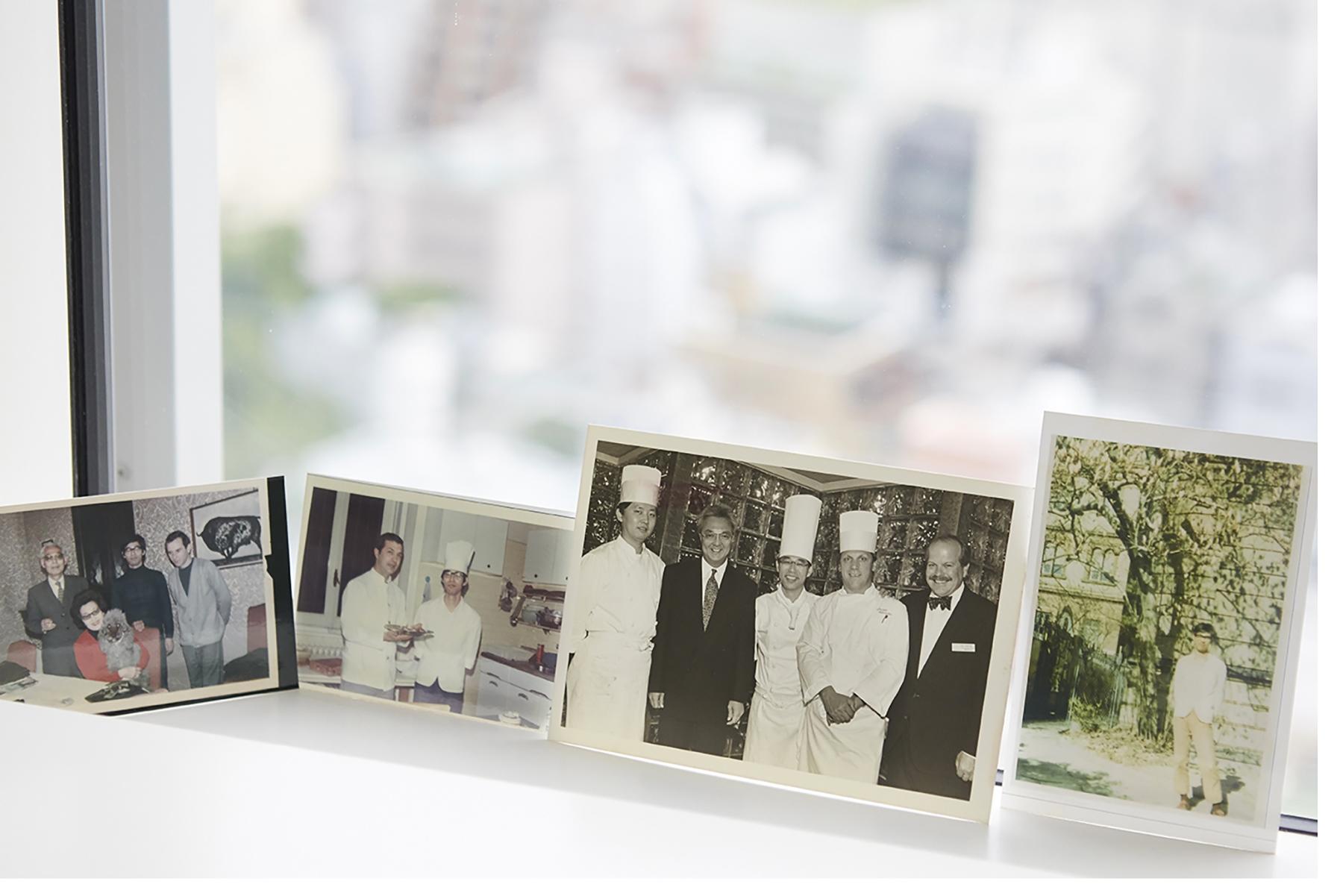 若き日の片岡シェフ