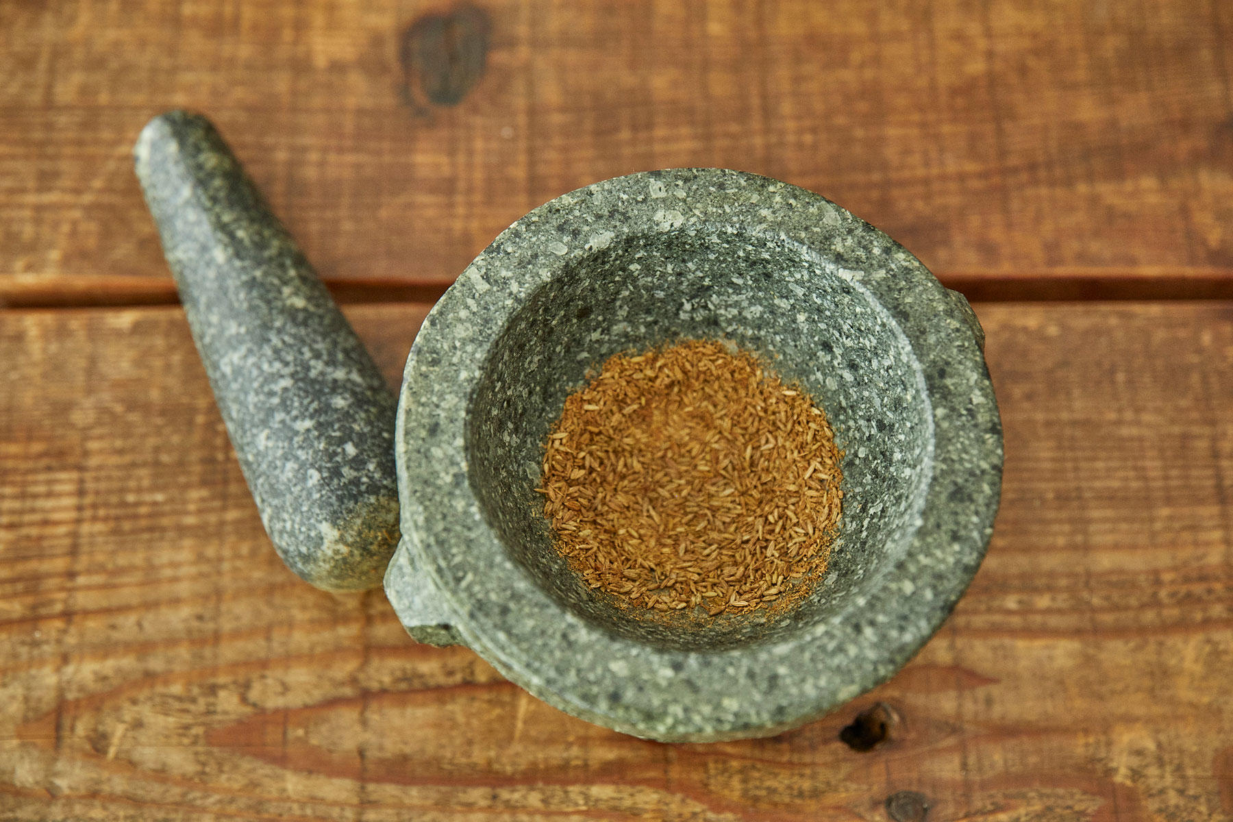 クミンをローストする