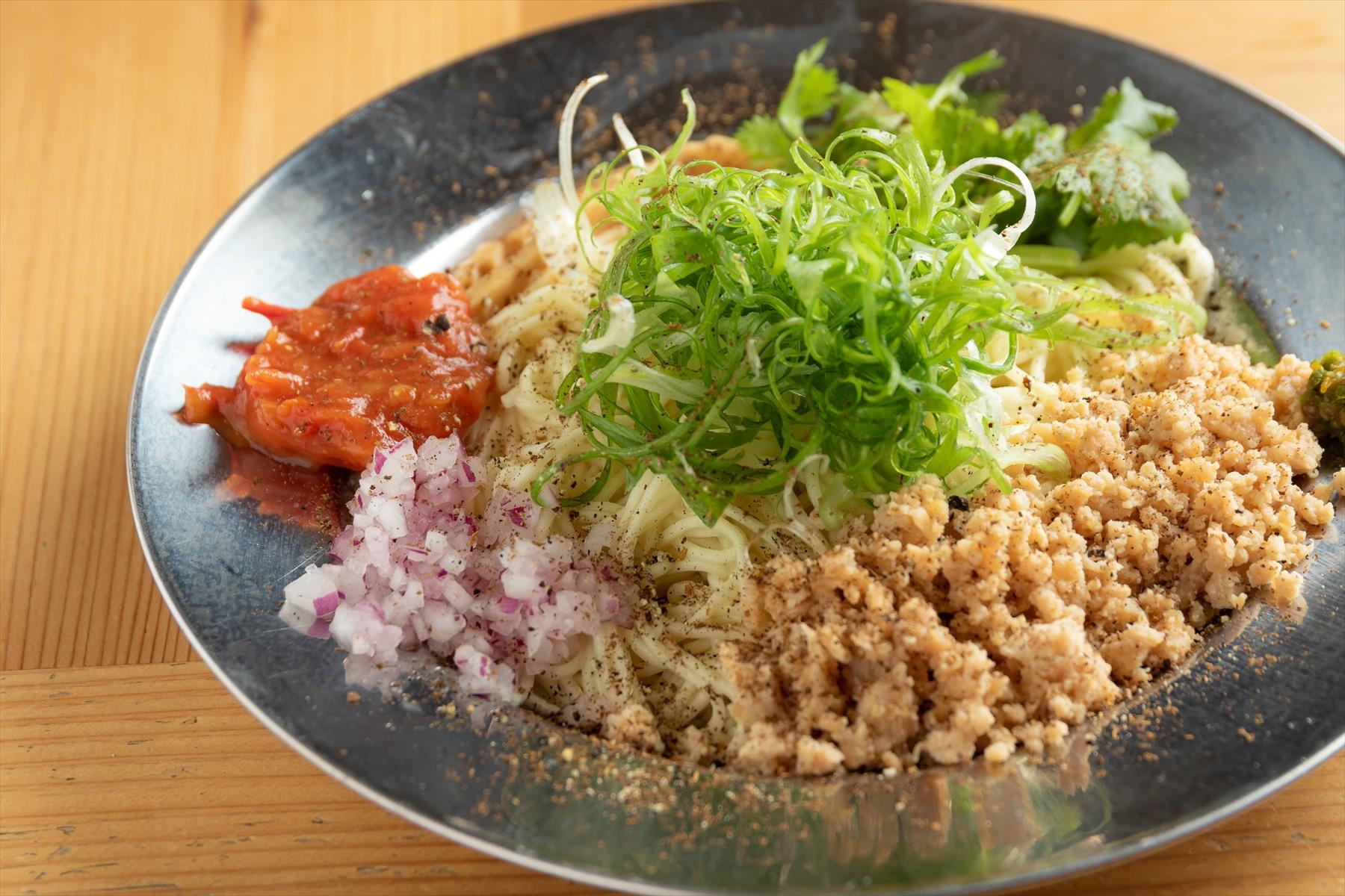 汁なしレモンソバ