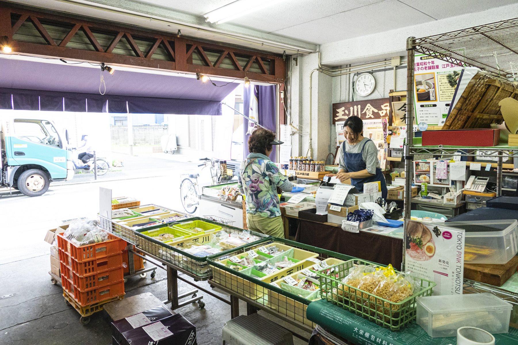 江戸玉川屋売場
