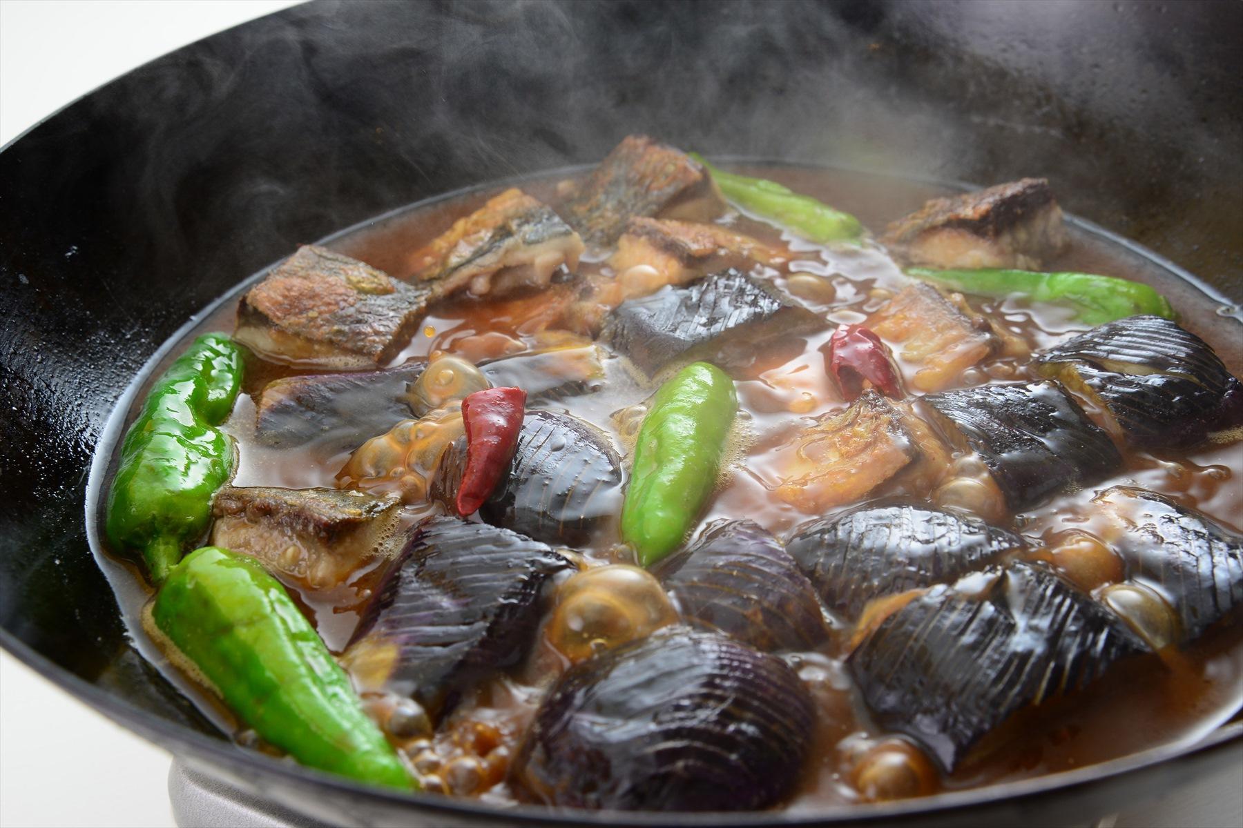 4~5分煮詰めていく