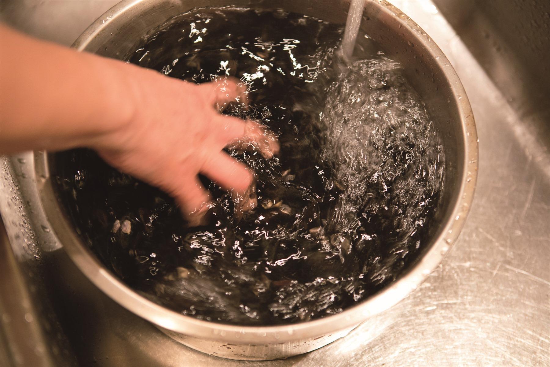 冷凍しじみをつくる