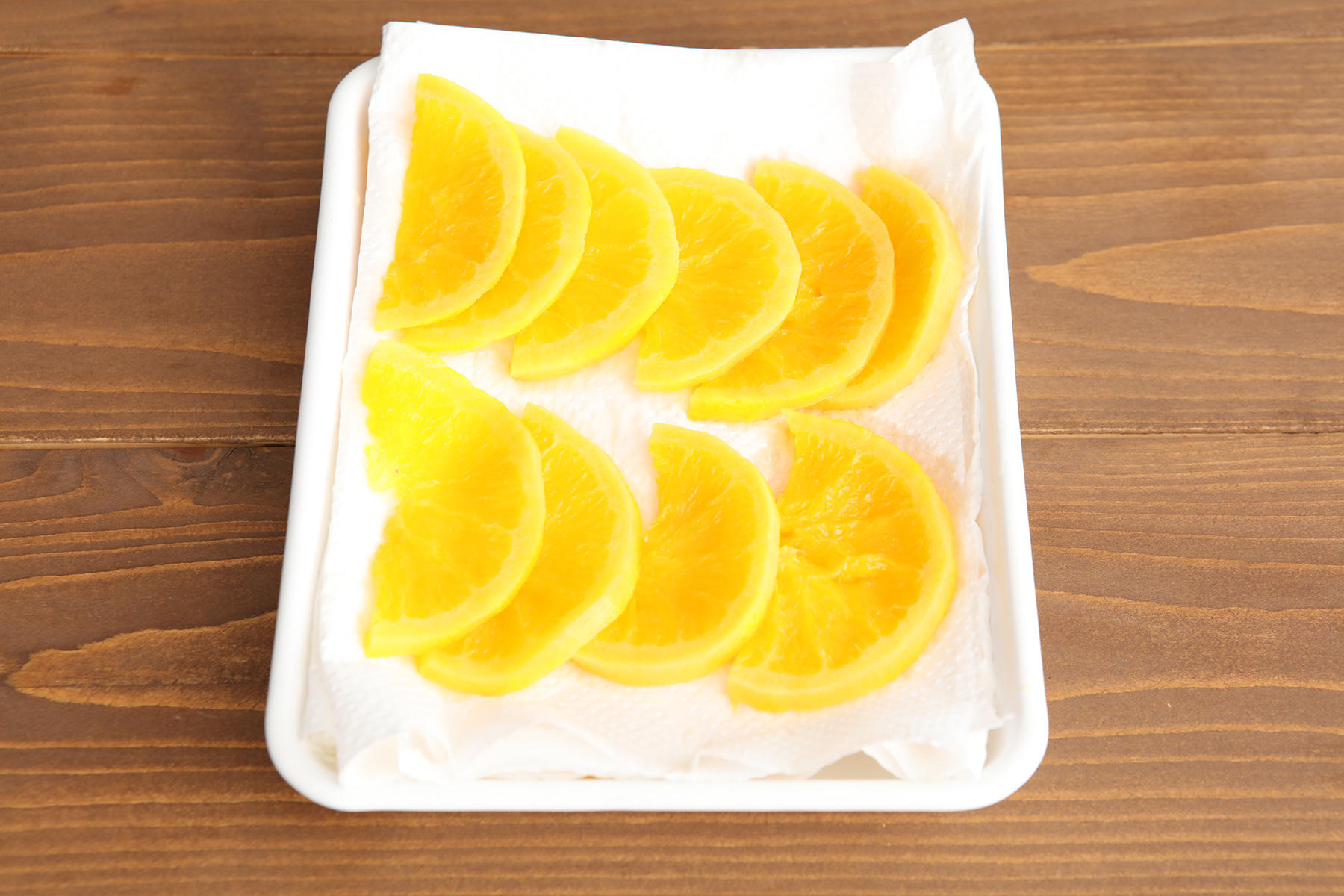 オレンジを煮る