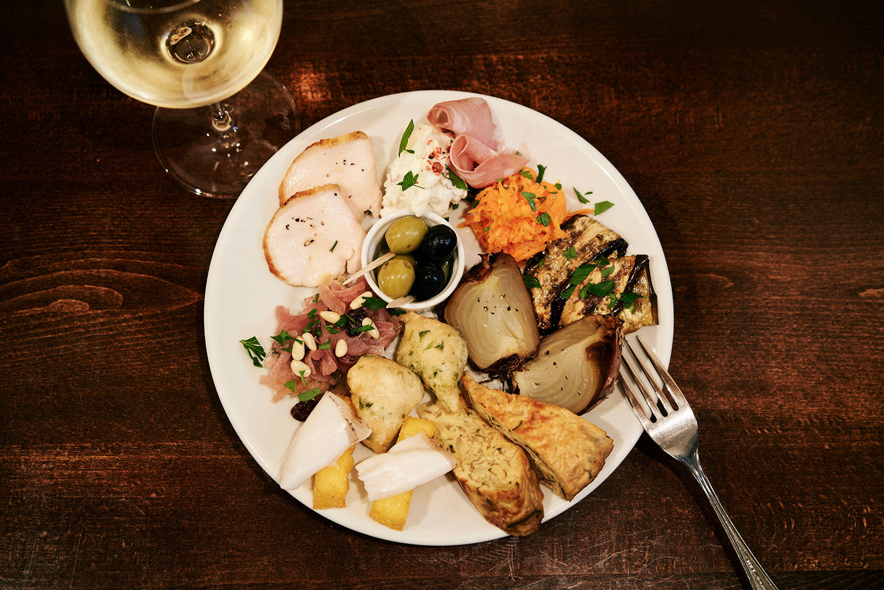 お惣菜の盛り合わせ