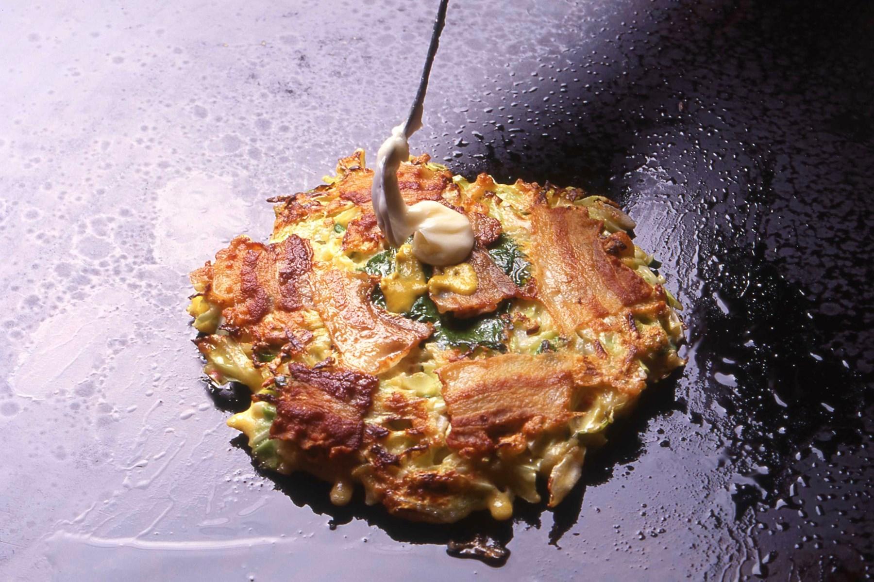 マヨネーズもつける