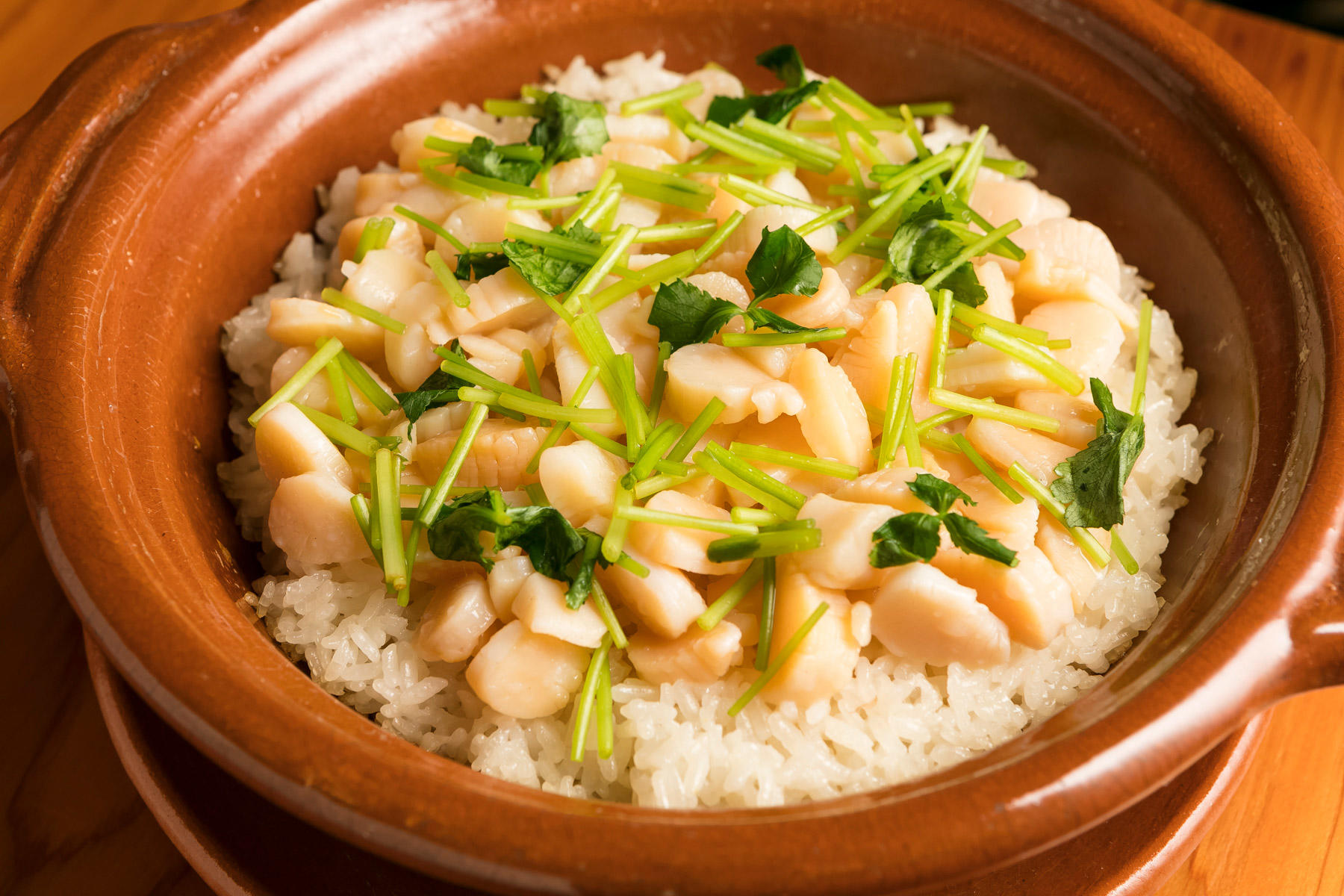 小柱三つ葉ご飯