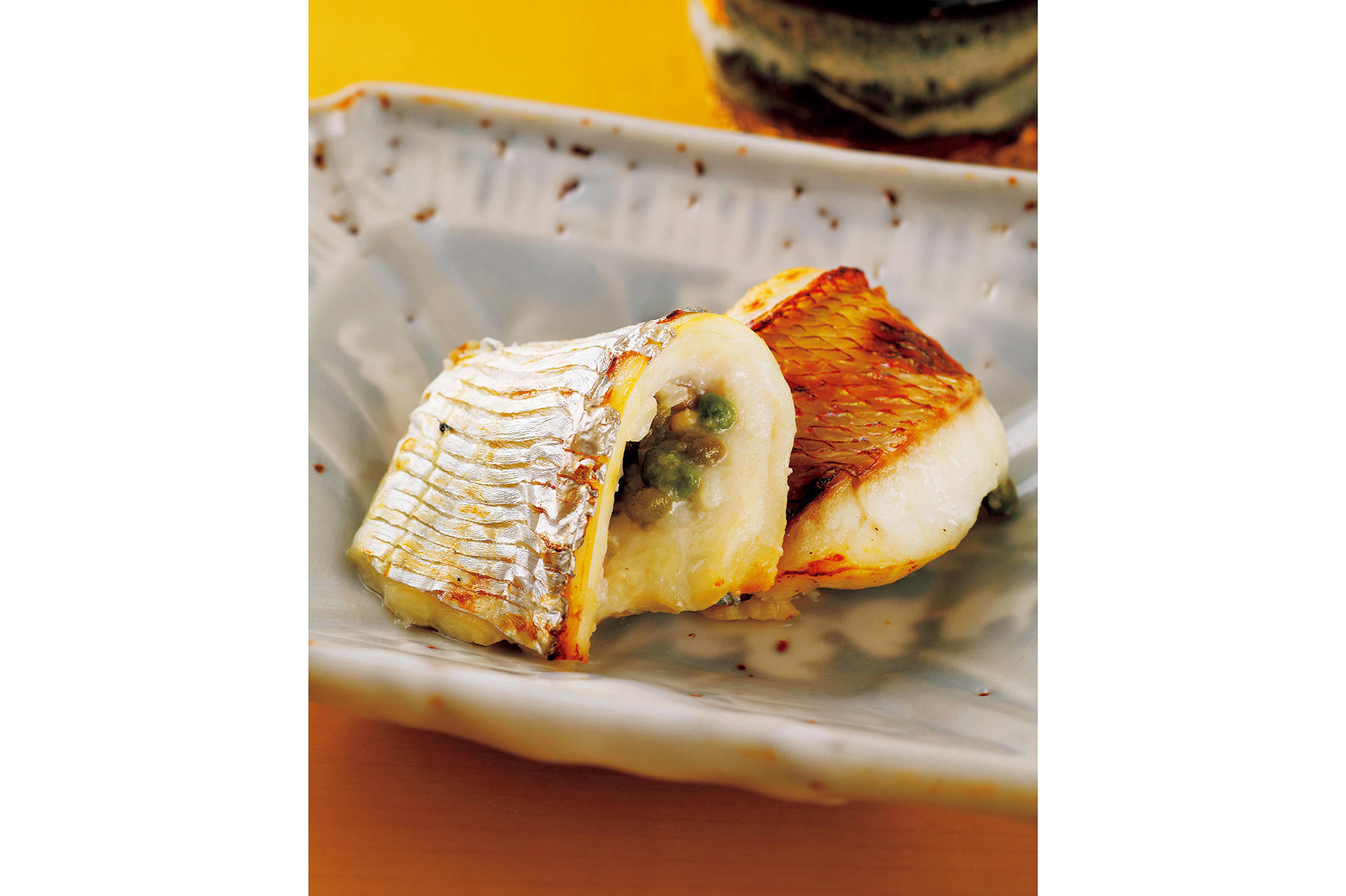 魚の山椒麹焼き