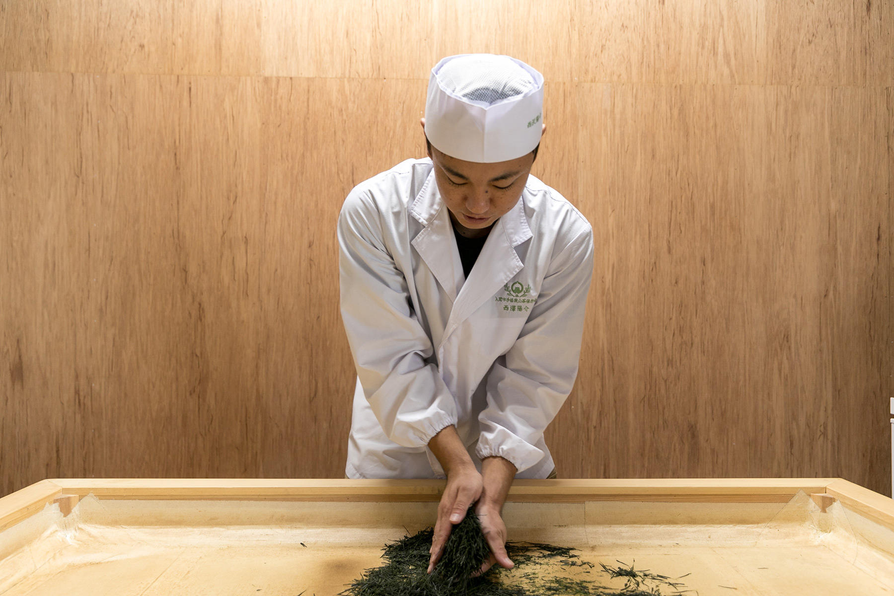 手もみ作業専用の部屋