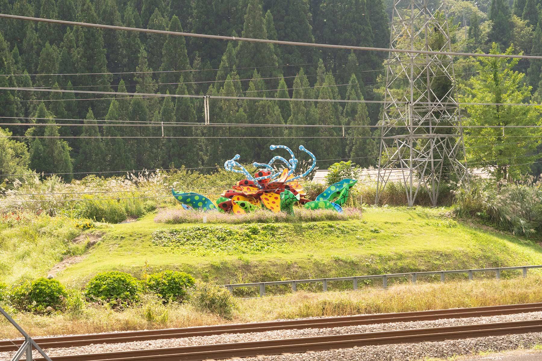 草間彌生さんの作品