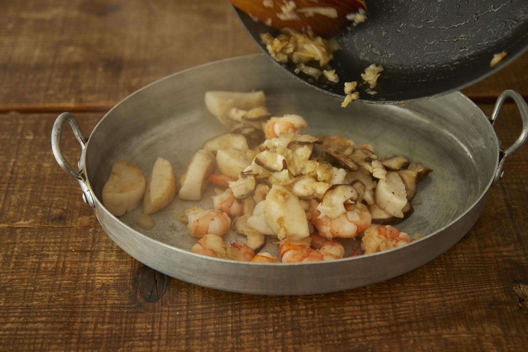 いったんバットなどに取り出しておく