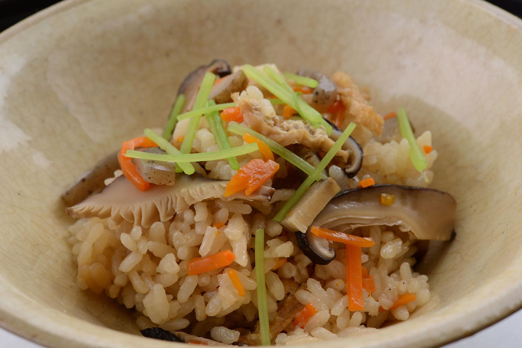 「とちぎの星」のかやくご飯