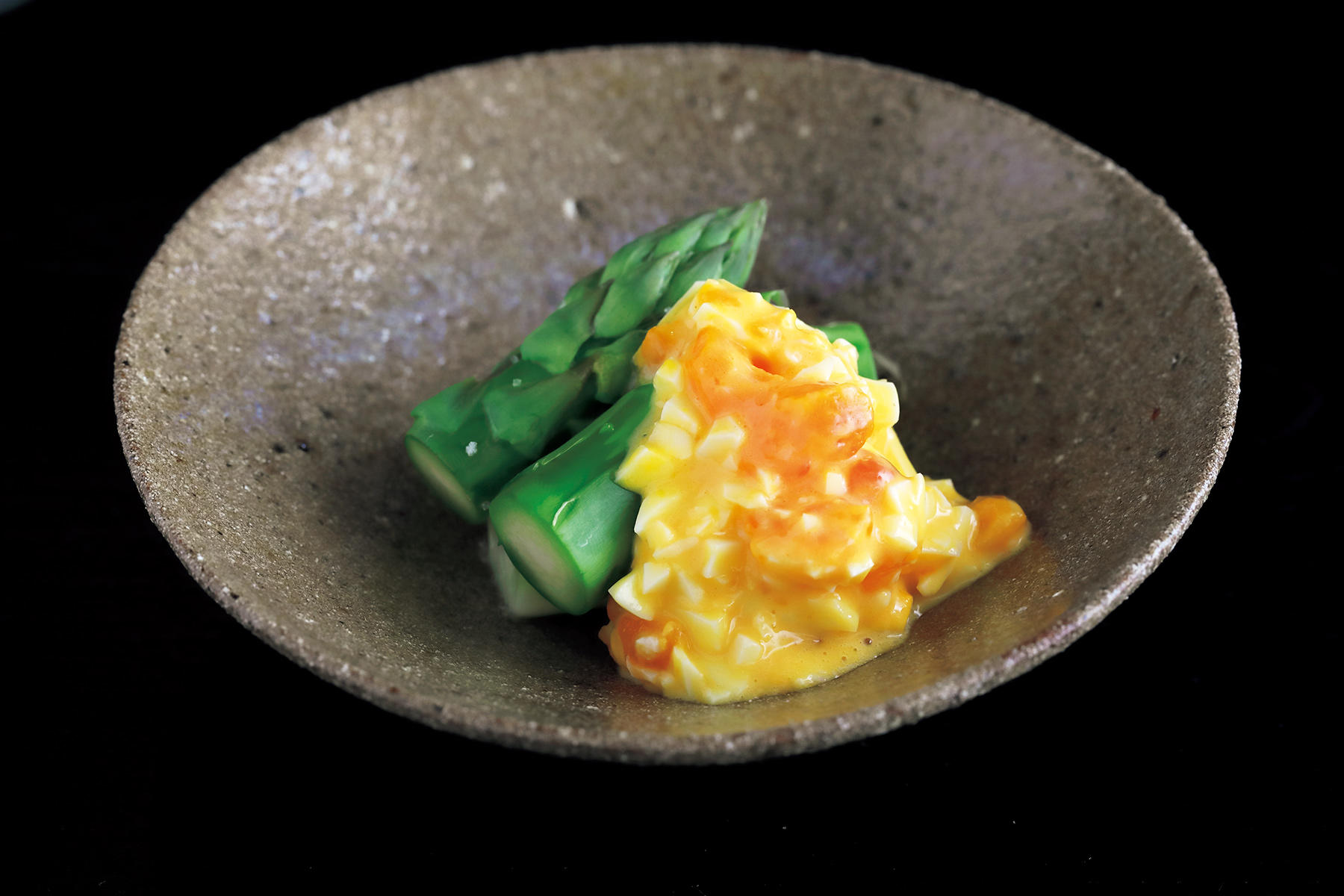 アスパラガス黄身酢タルタル