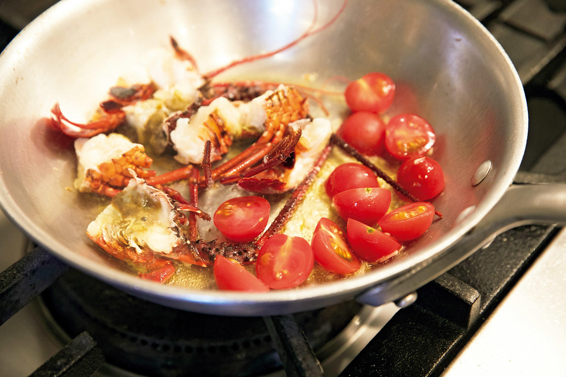 蒸し焼きにする
