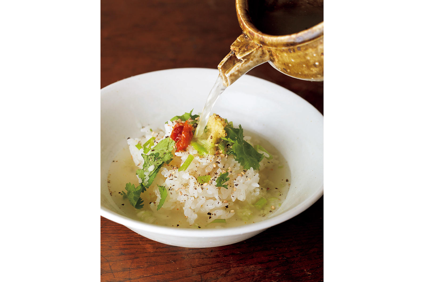 〆の幸せ汁かけ飯