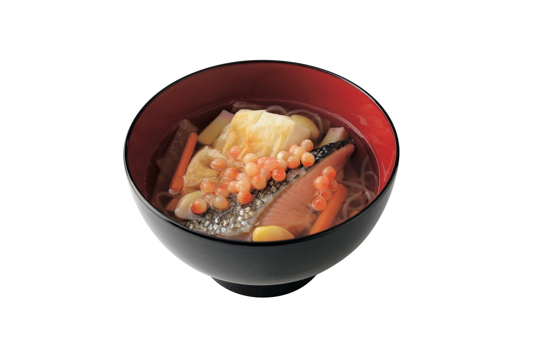 新発田の鮭親子雑煮