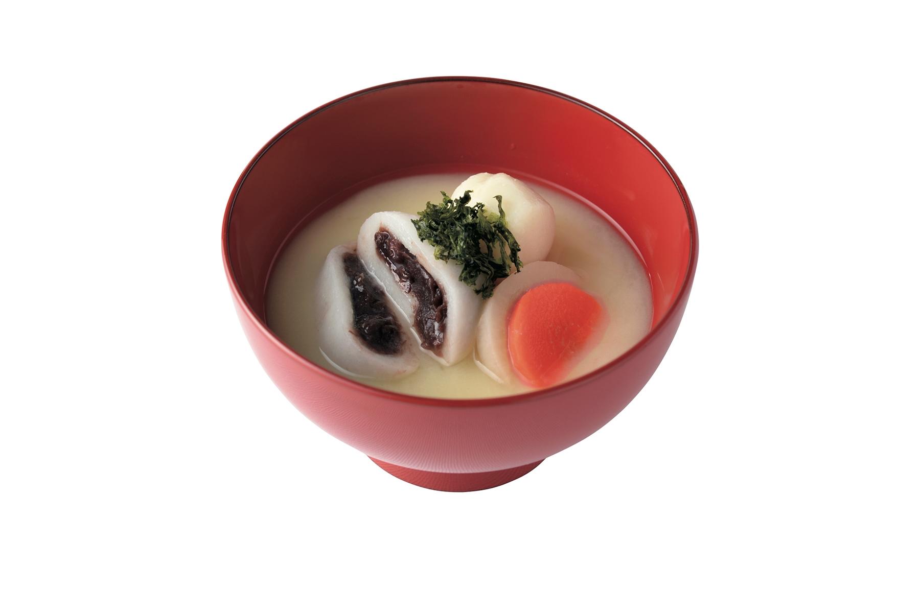 白味噌あん餅雑煮