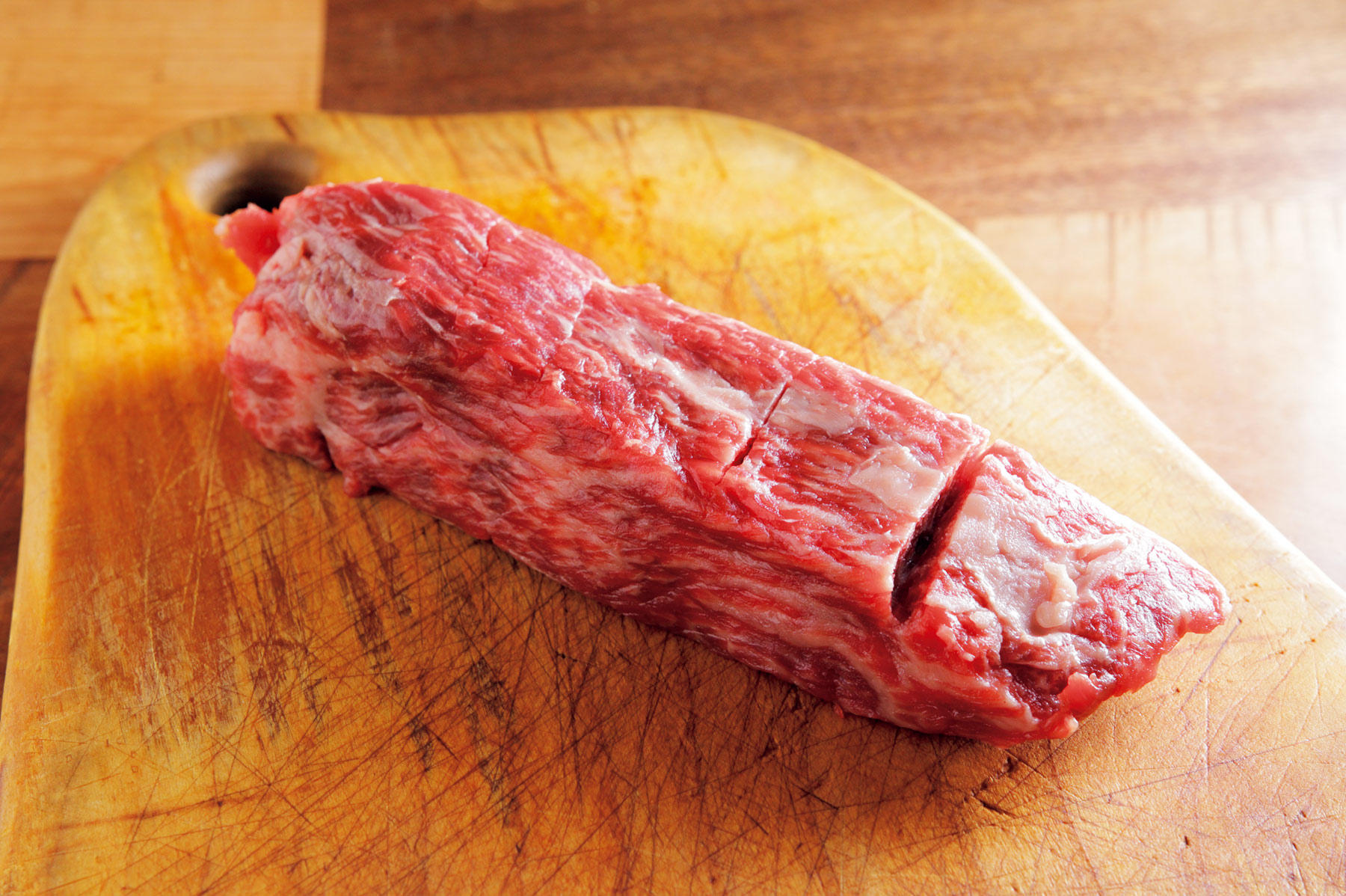 肉を常温に戻す