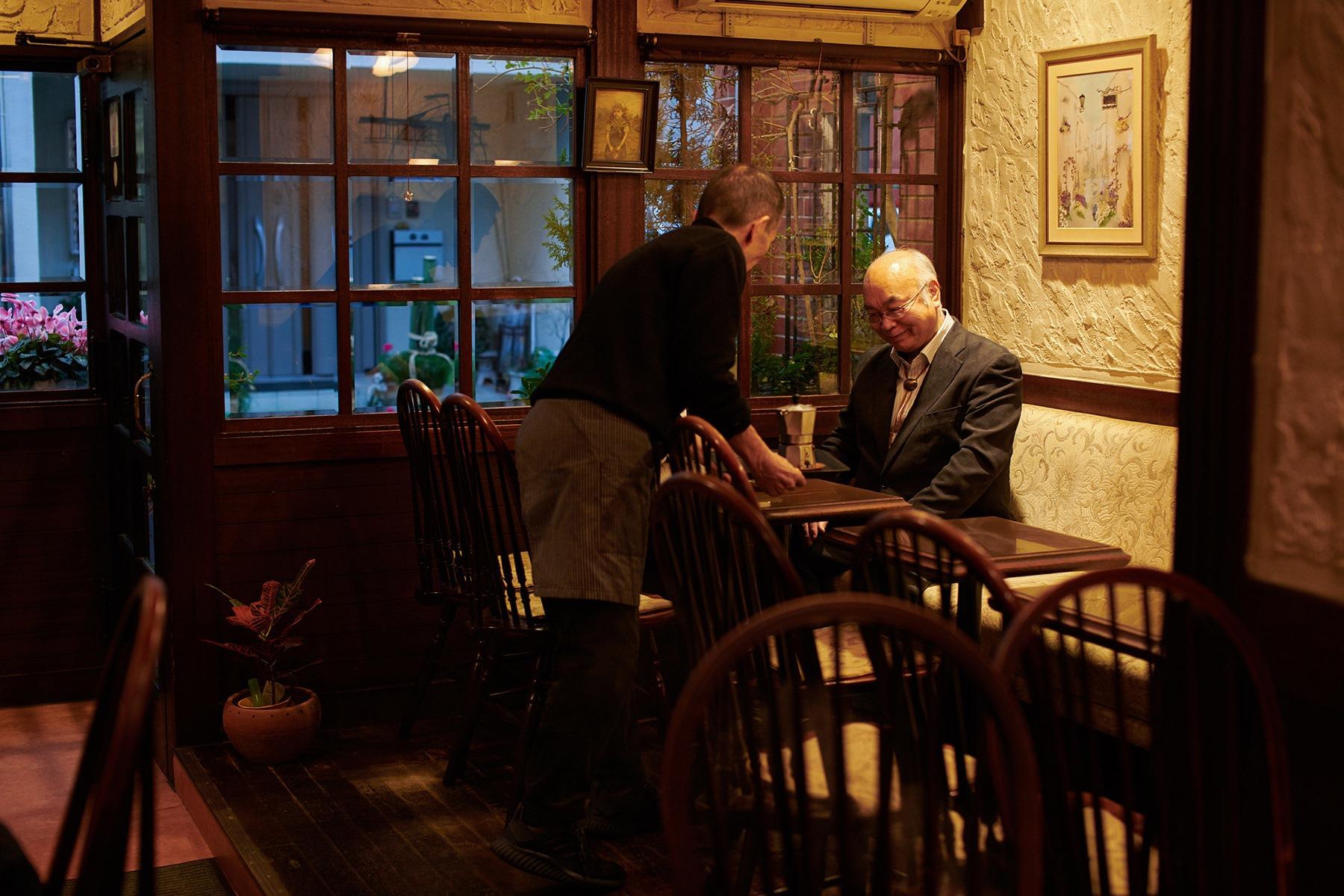 エスプレッソが来た