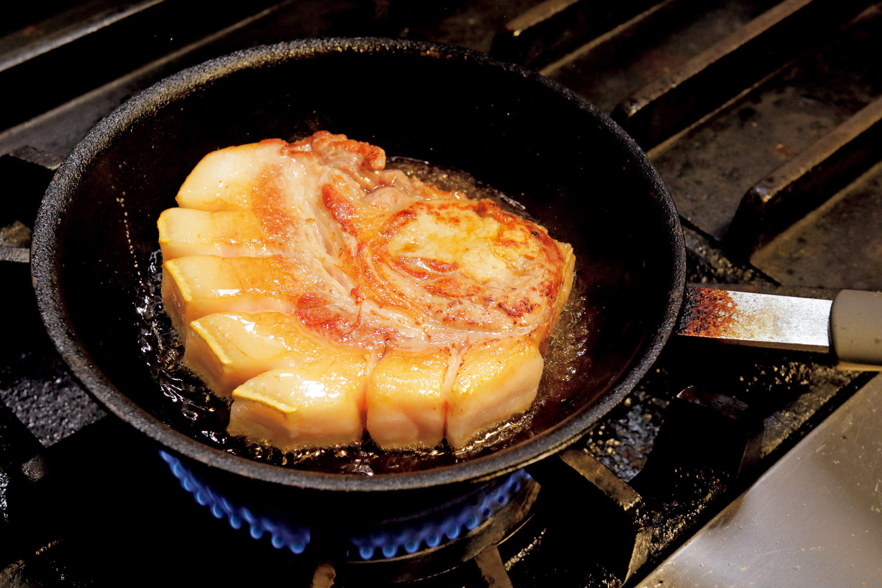 焼き色をつける