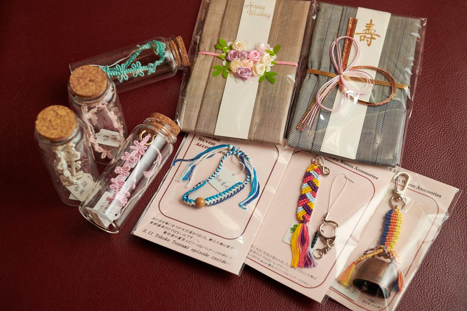 「気仙沼ミサンガプロジェクト」の商品