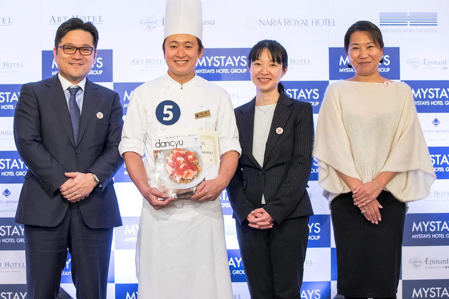 六田一貴（ろくた かずき）さんとdancyu食いしん坊倶楽部の審査員