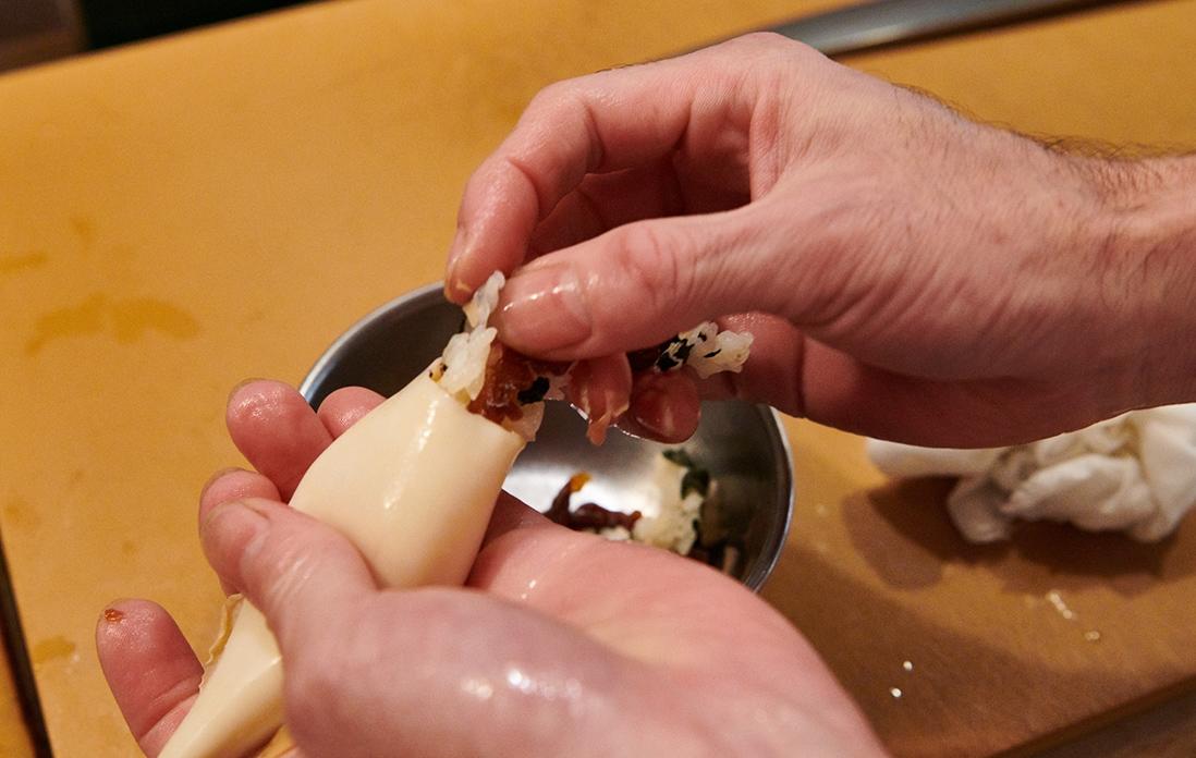 印籠詰めをつくる