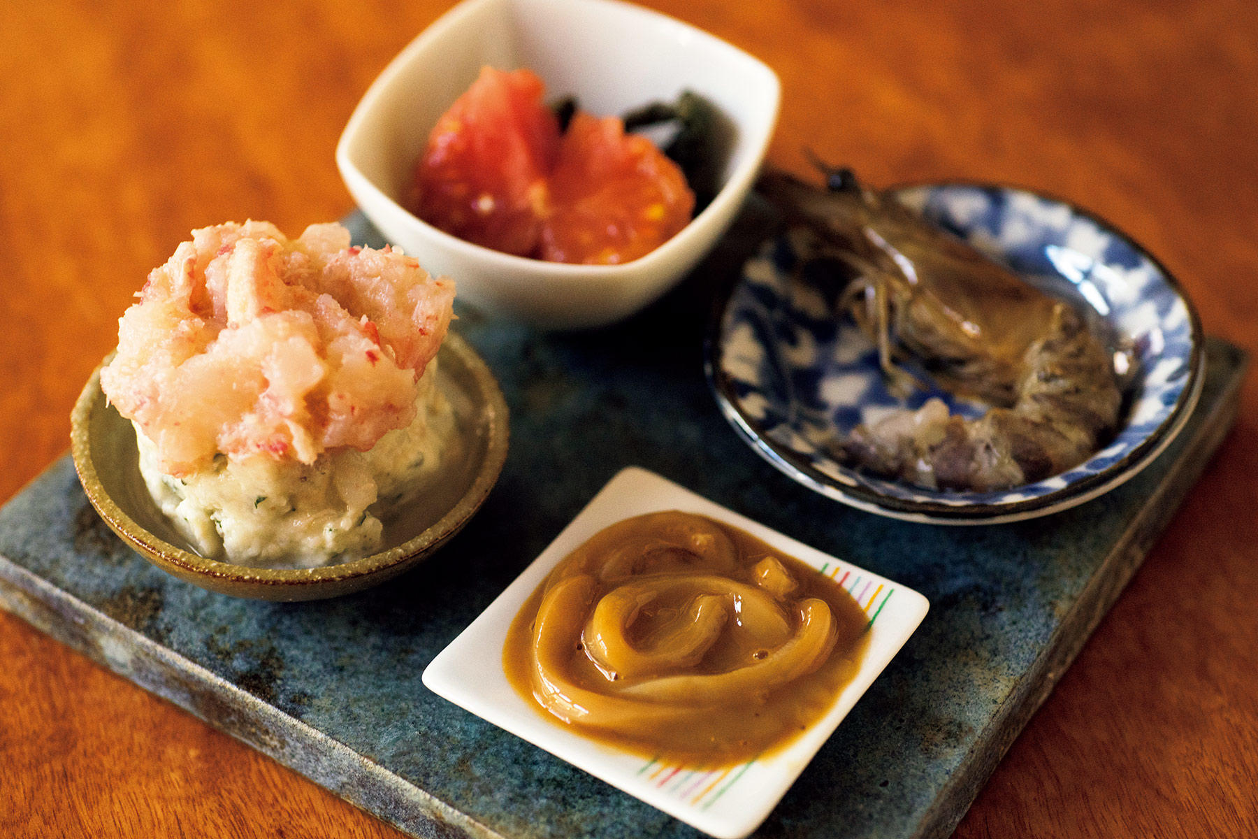 前菜4点盛り合わせ