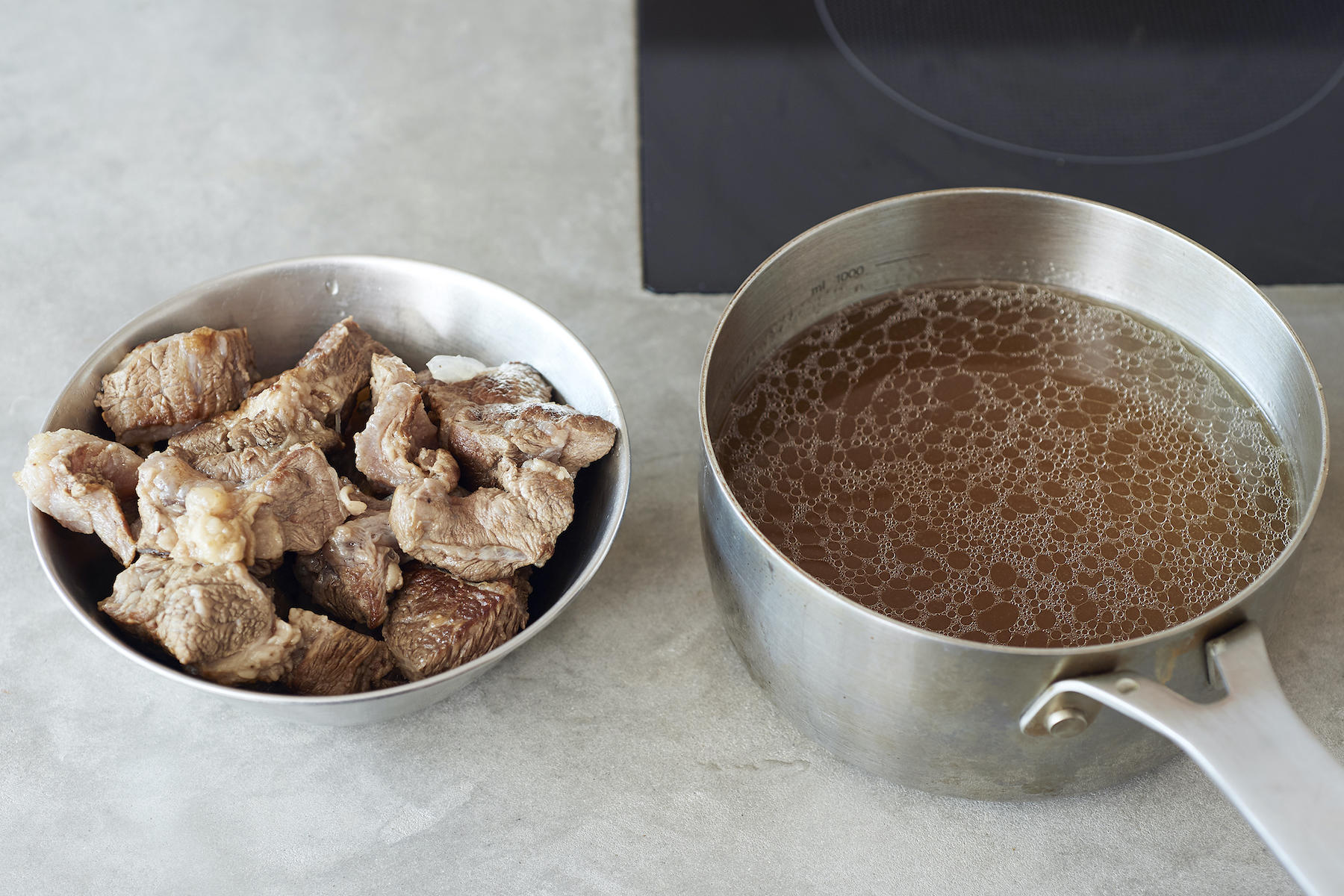 ブイヨンをつくる