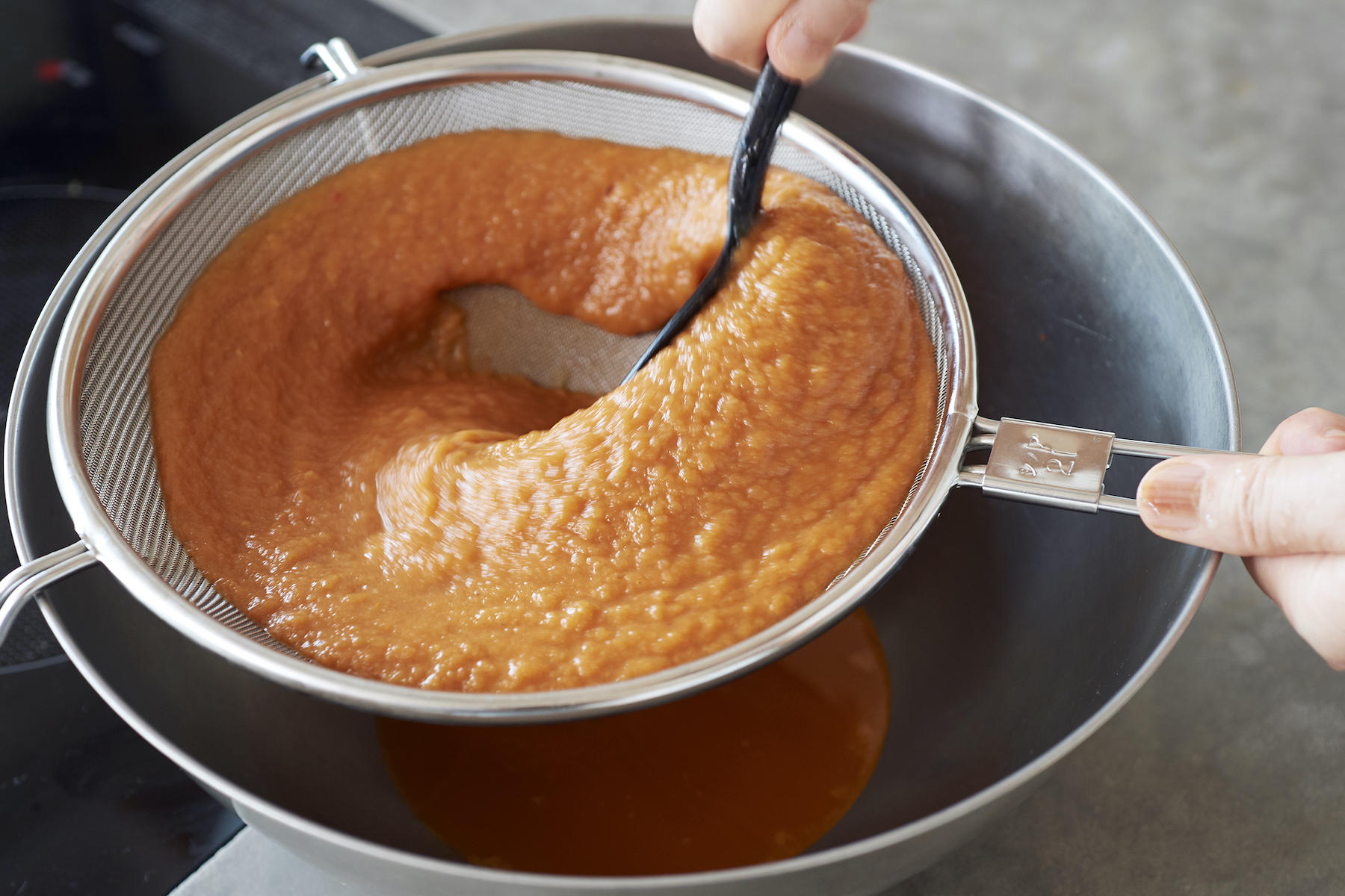 野菜ピューレをつくる