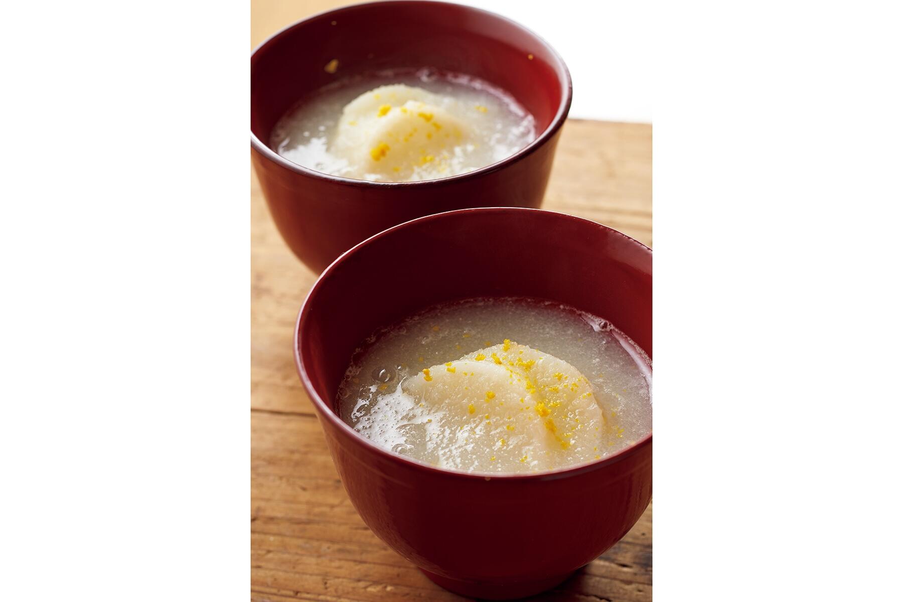 滋味あふれる“かぶのみぞれ椀”