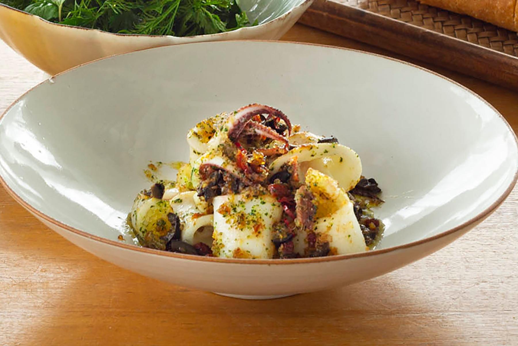 ヤリイカのソテー