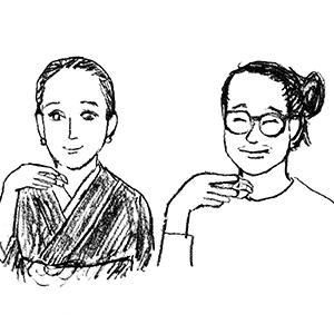 熊坂出、熊坂智美