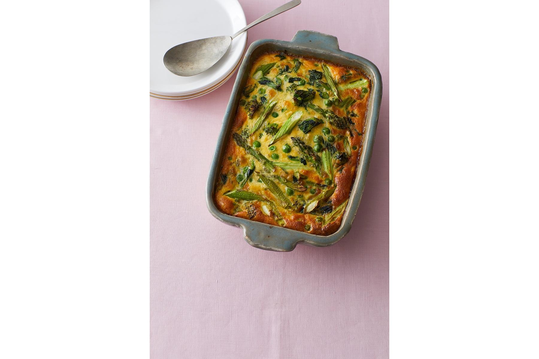 春を味わう！“旬野菜のキッシュ風”