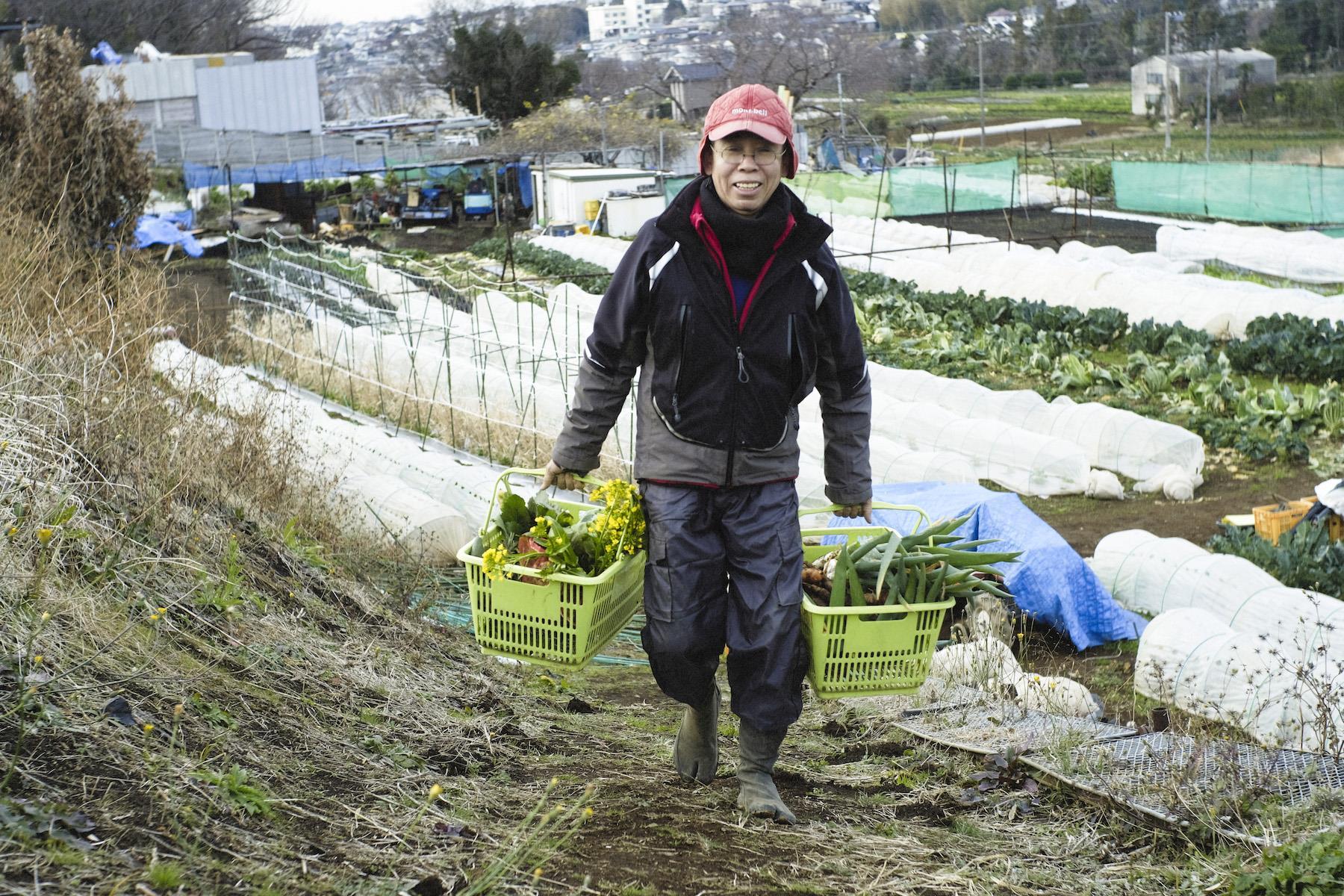 農夫の飯田さん