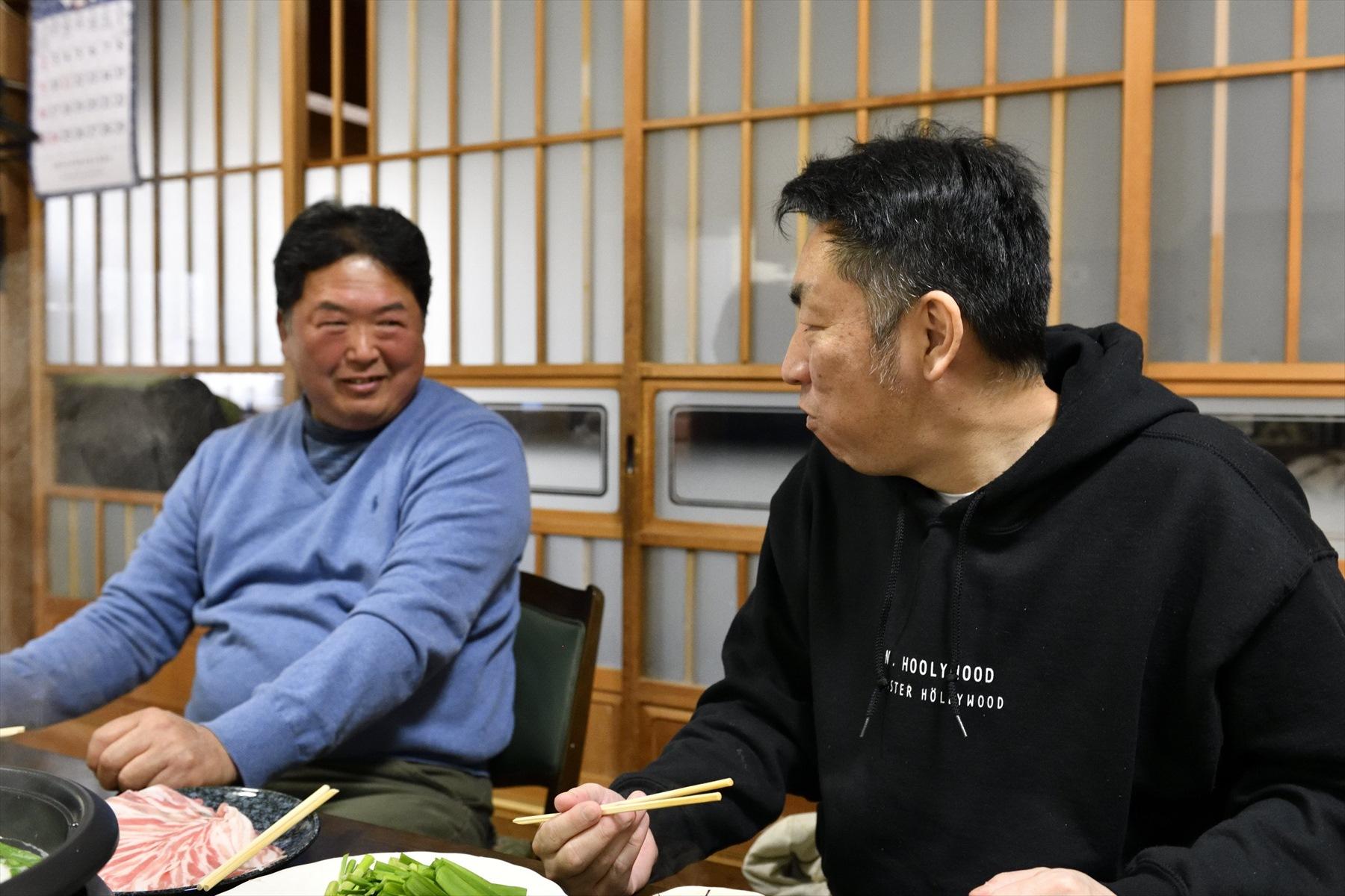 東ヶ崎さんと佐藤さん