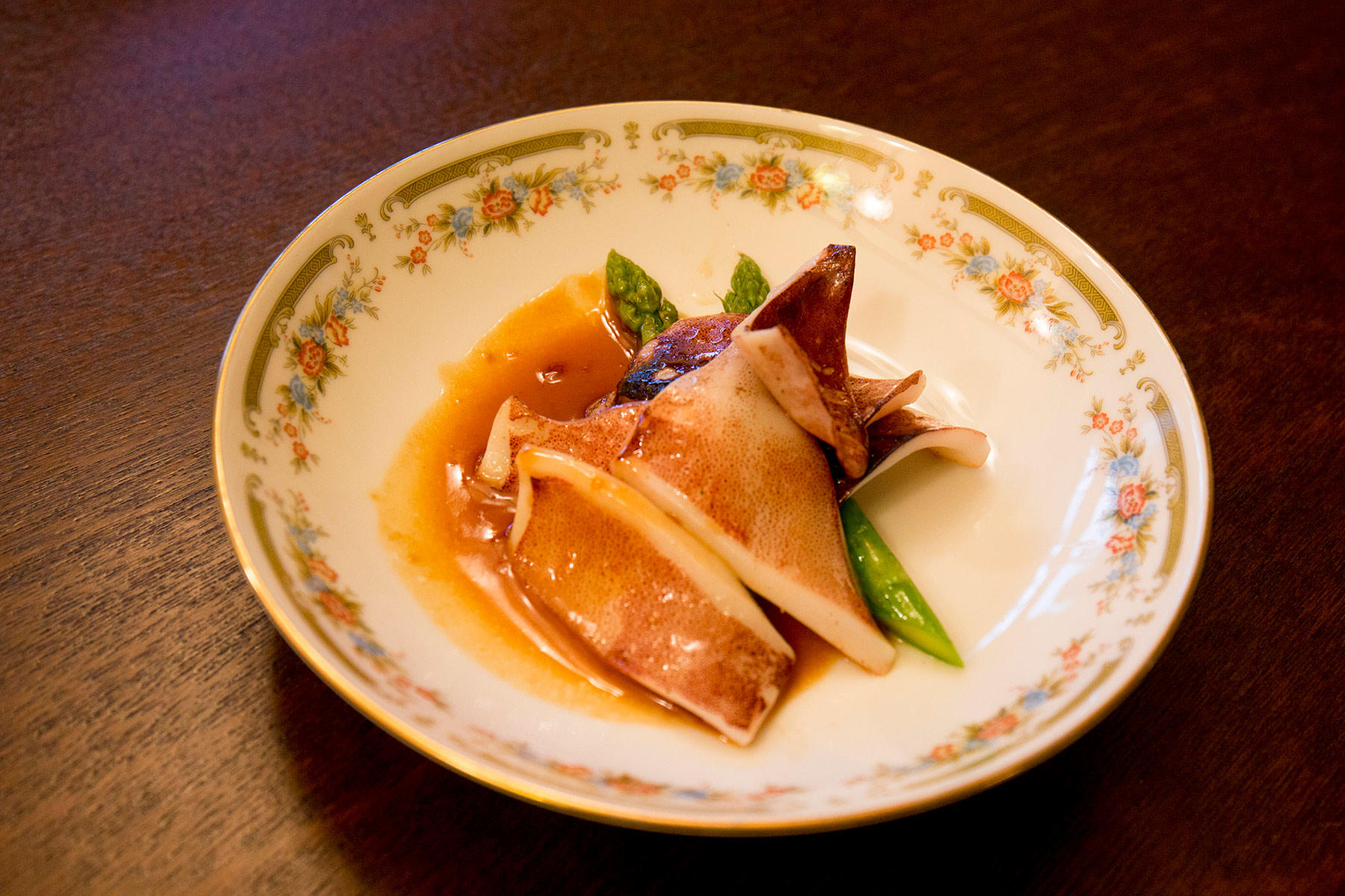 真イカのソテー