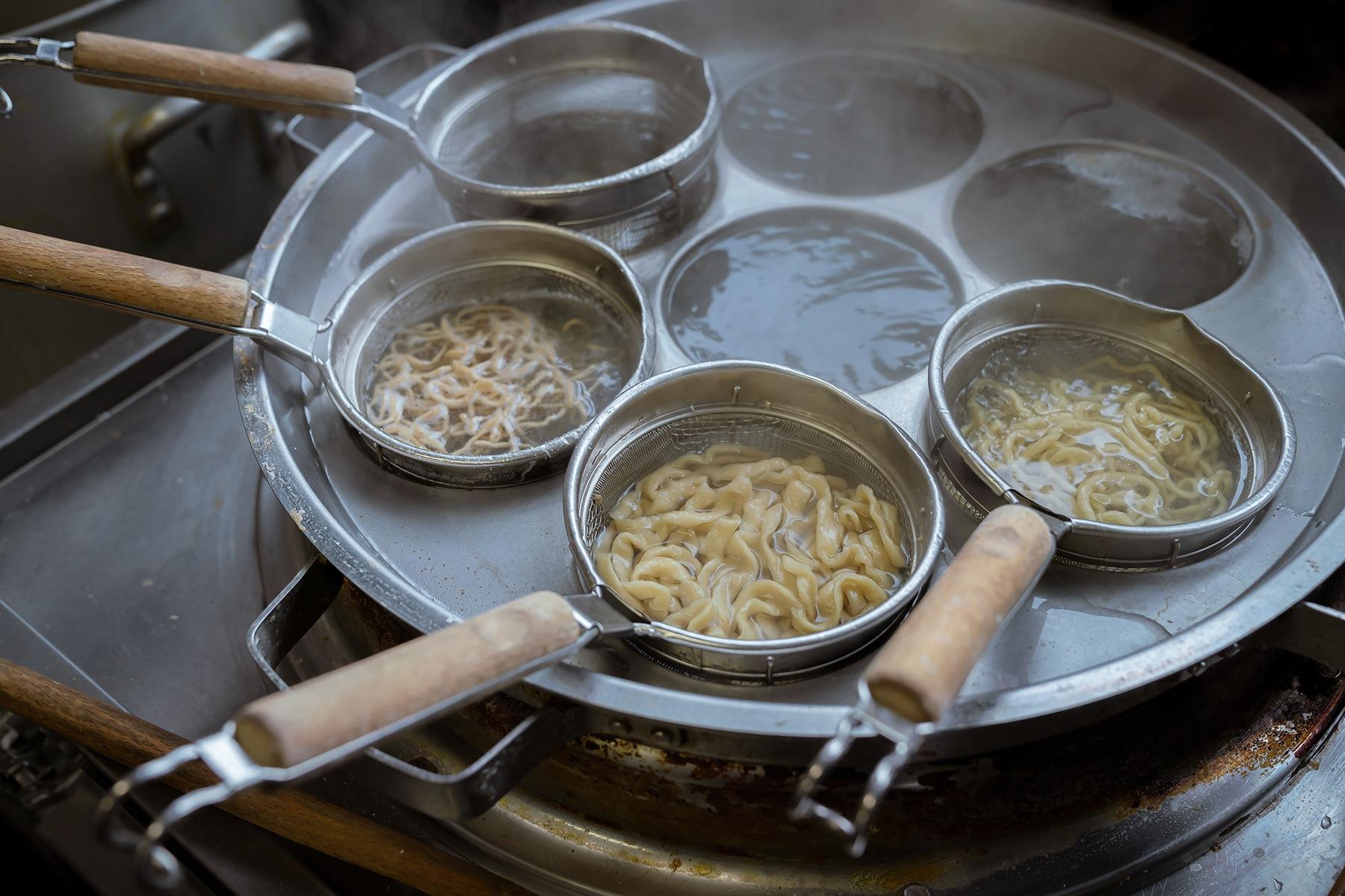 4種類の自家製麺