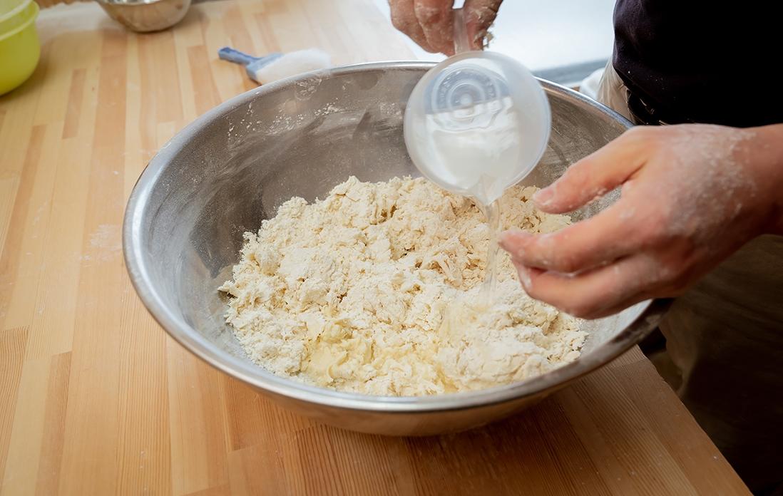 青竹手打ち工程