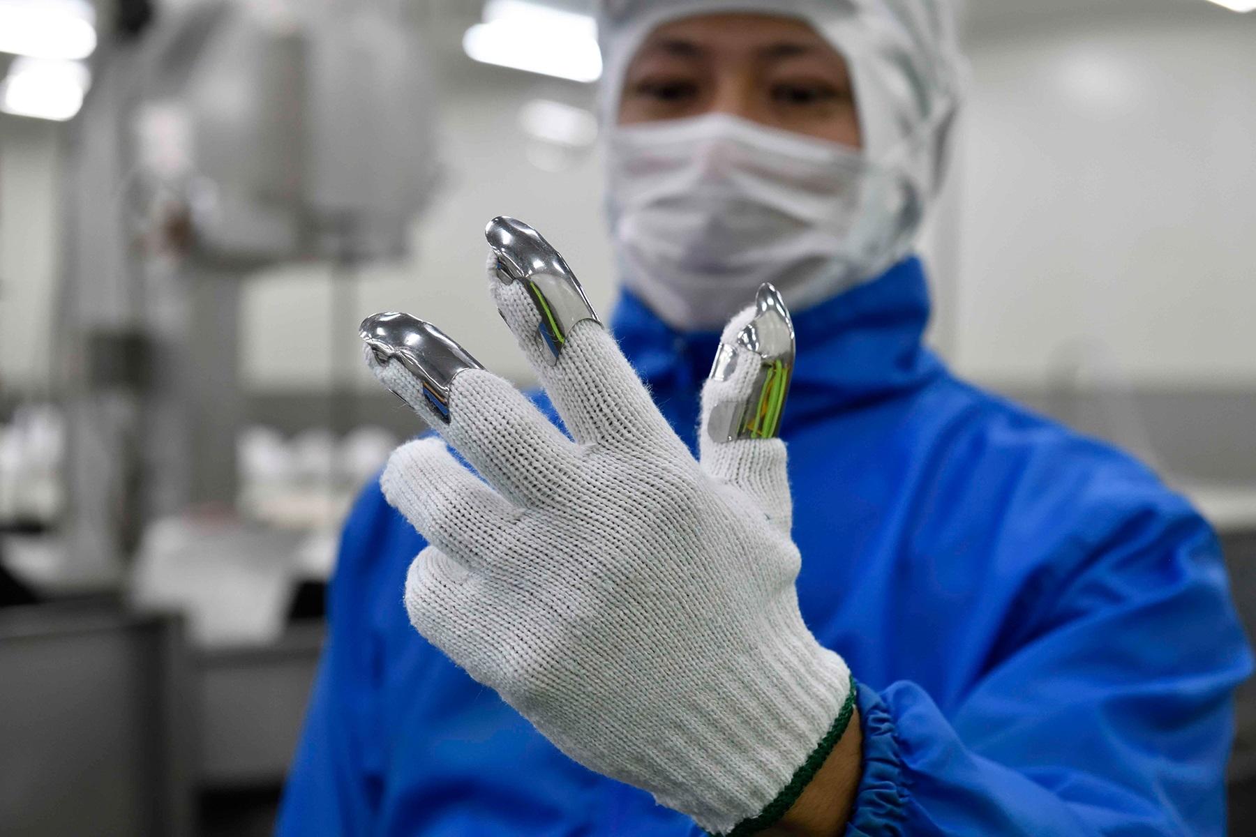 指にはめる道具