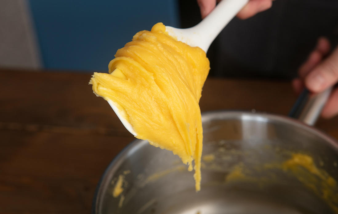 生地の状態を確認する