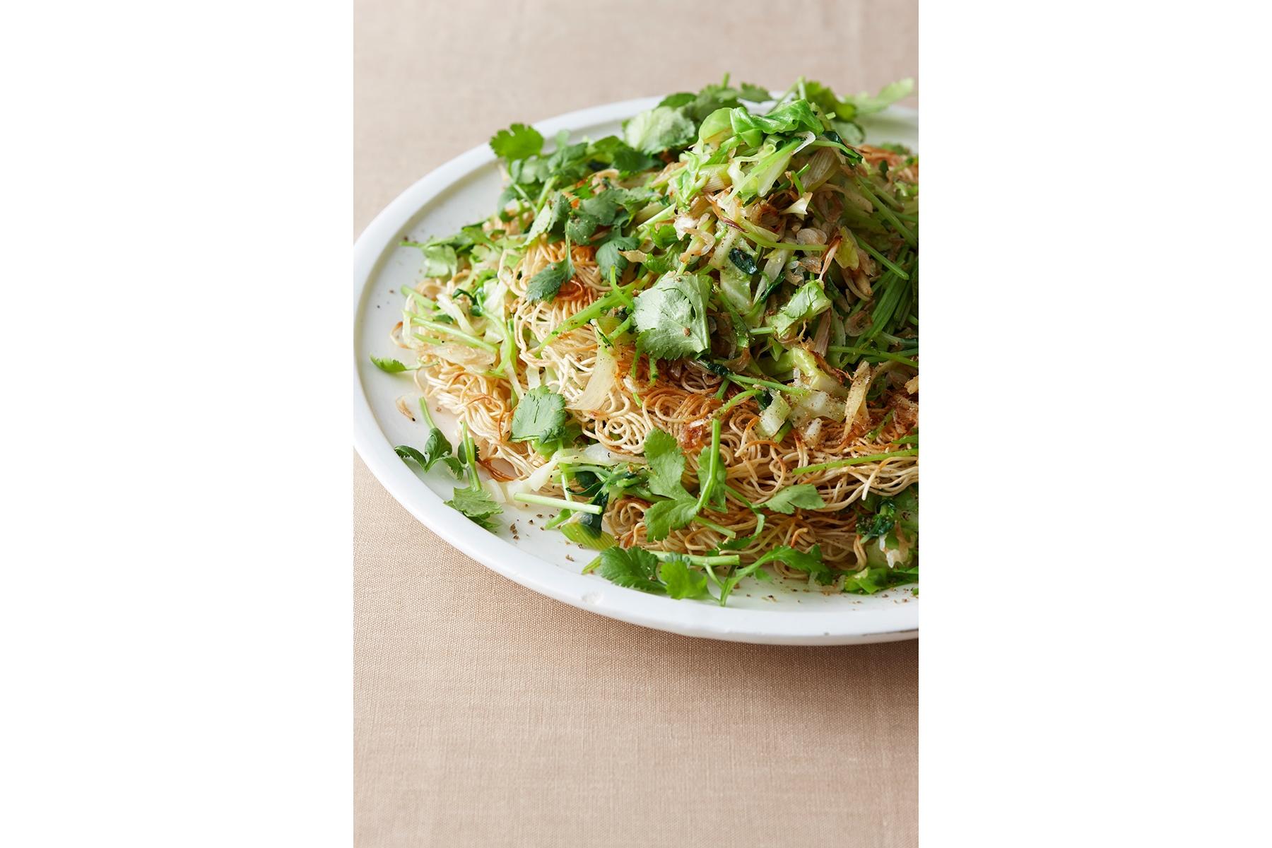 アジア風“キャベツ焼きそば”