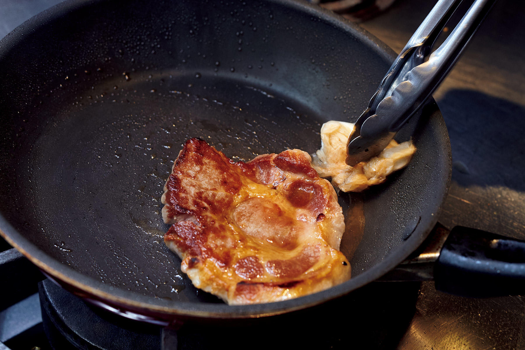 余分な脂を取り除く