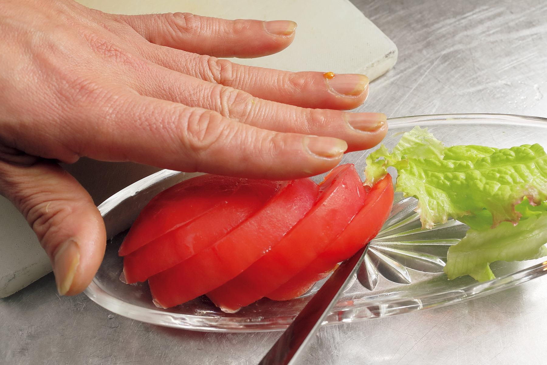 切り方と盛りつけ