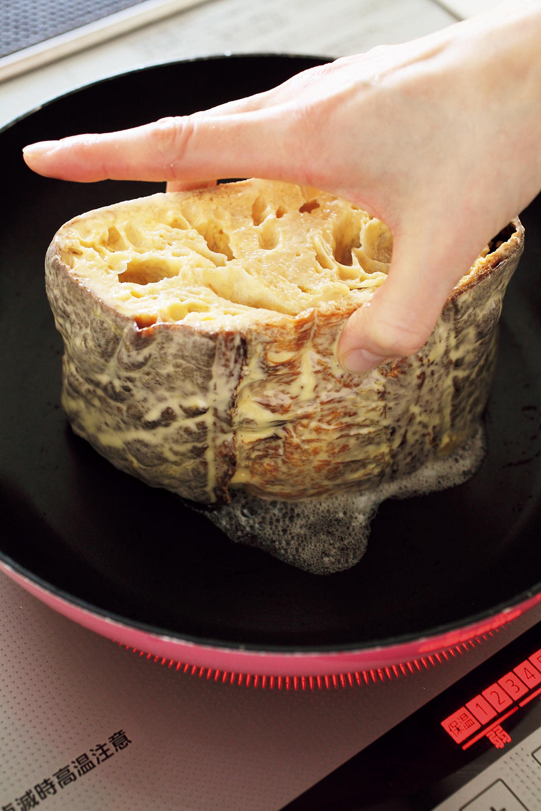 フライパンで焼く