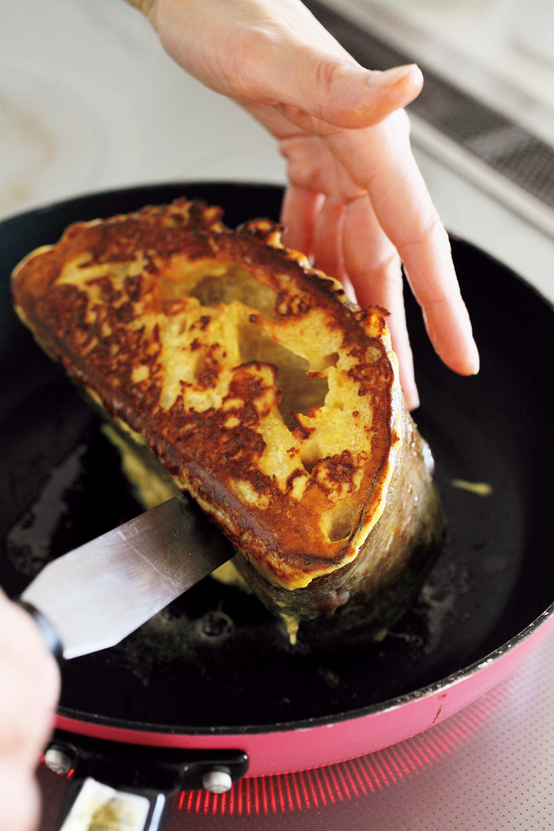 フライパンで焼く