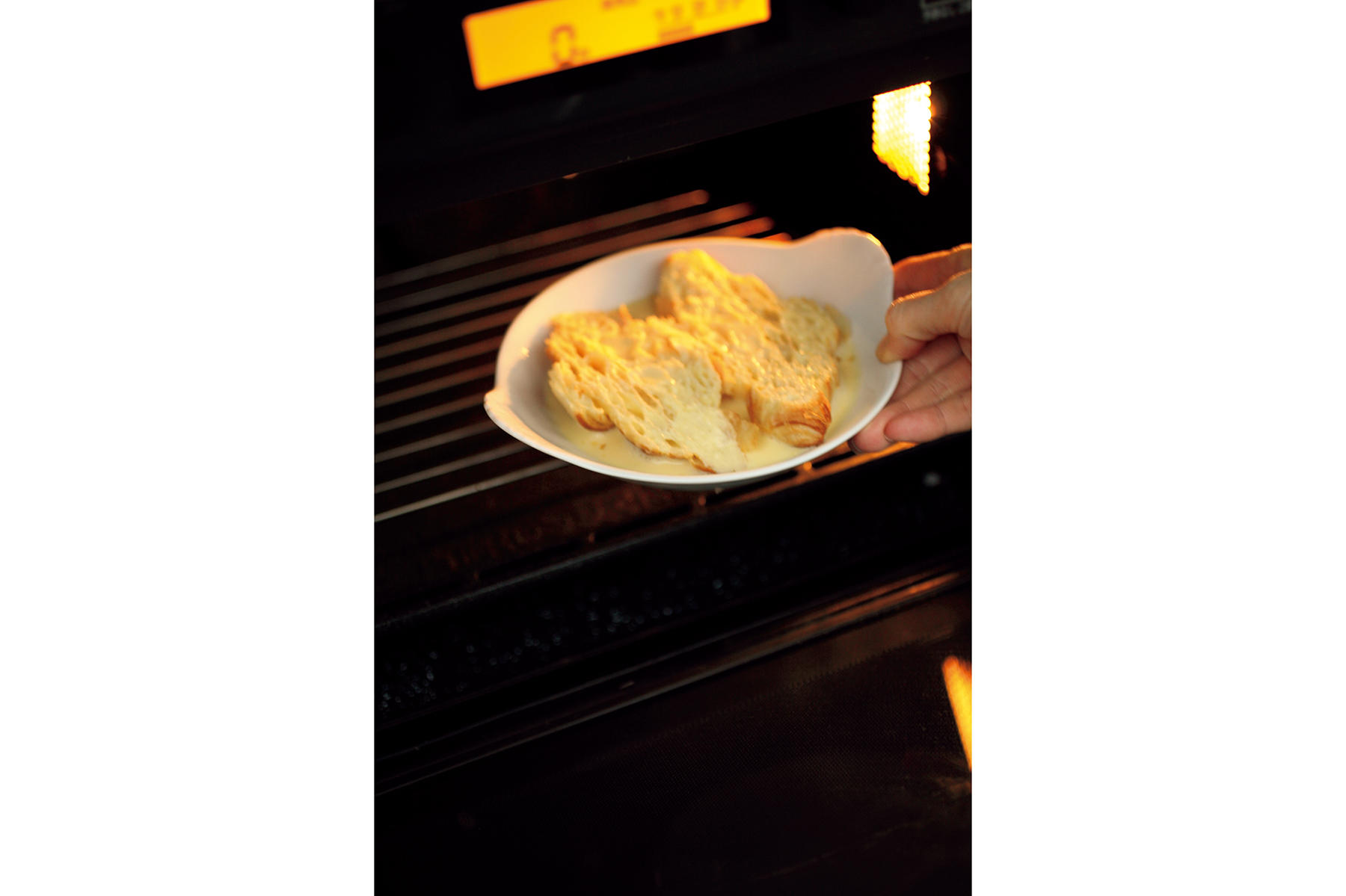 オーブンで焼く