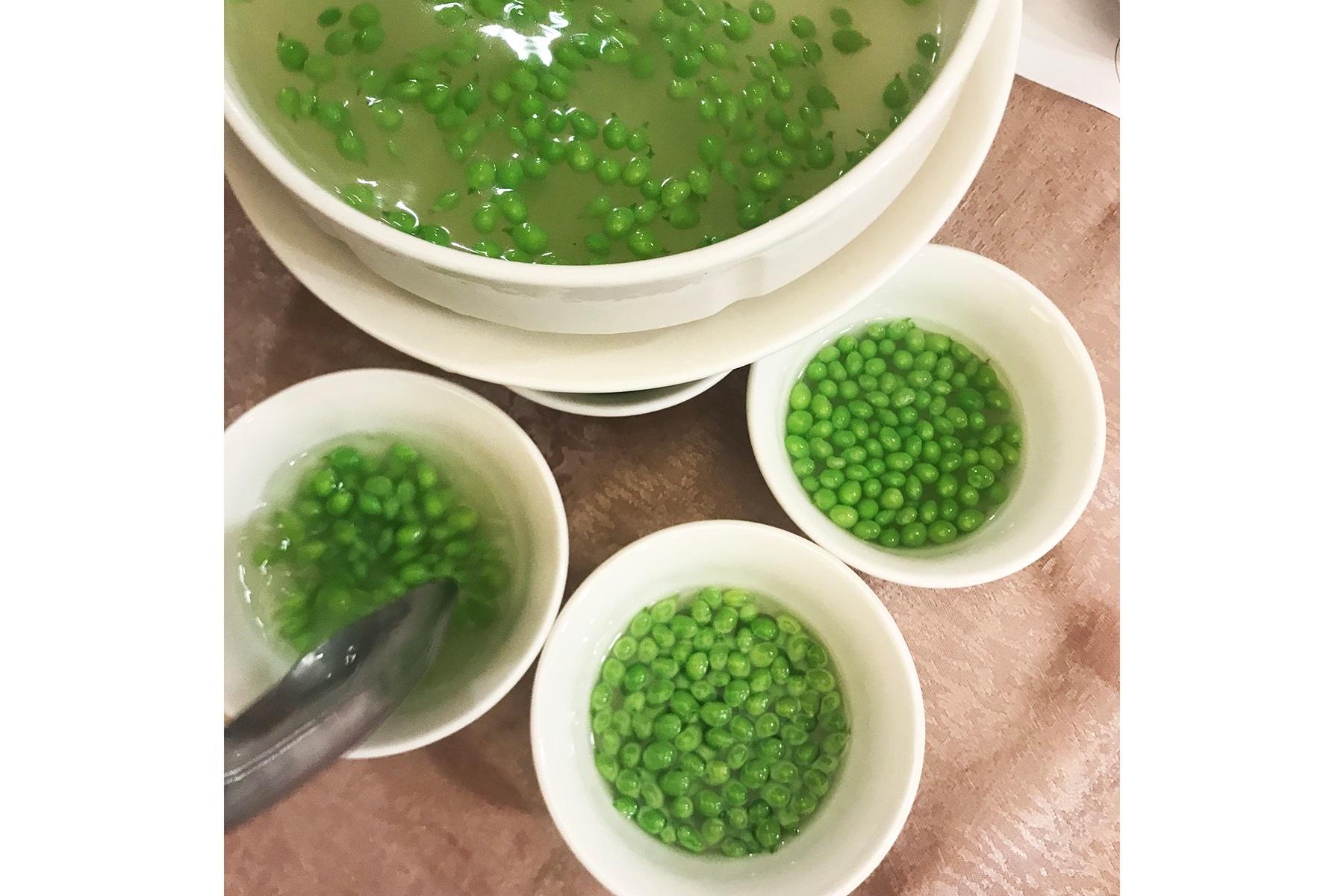 えんどう豆のスープ