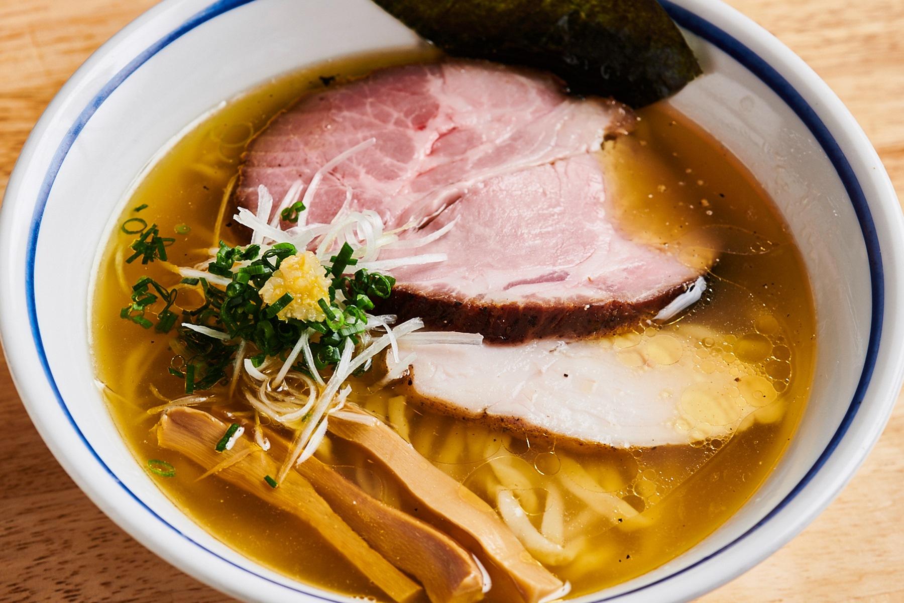 東京・かめあり「ののくら」の塩ラーメン
