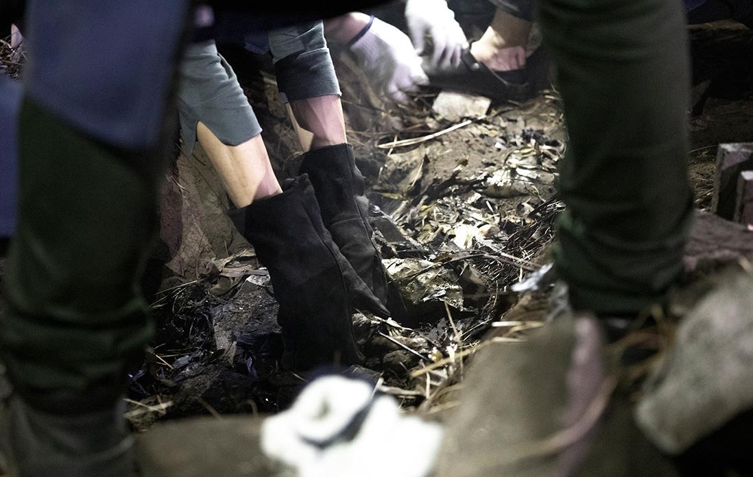 パチャマンカの準備